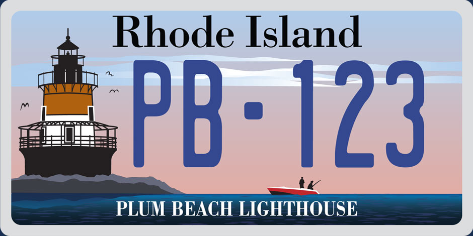 Plum Beach Lighthouse - Plate